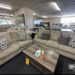 Dorsten Living Room Set Sofa and Loveseat 