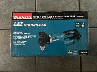 Makita XAD05Z 18V Li‑Ion Brushless Cordless 1/2" Right Angle Drill Tool Only
