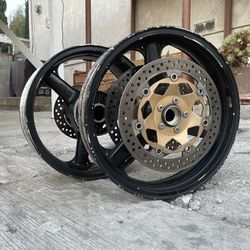 KAWASAKI ZR-1     Motorcycle wheels & brake rotors