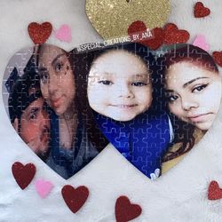 Personalized Heart Puzzles For Valentine’s.. Best Gift Ever ❤️🧩