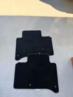 Car mats -2 back seat