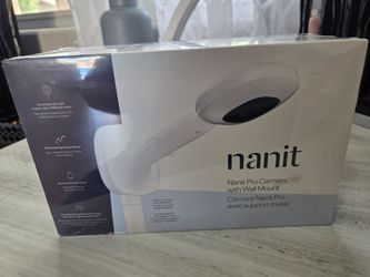 Nanit pro camera with wall mount