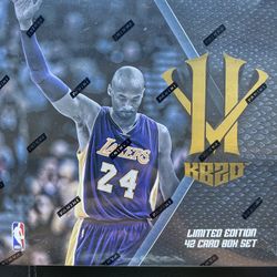Panini Kobe Bryant HeroVillain Sealed Box Set