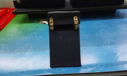 Hoop Earrings - Yellow Gold 10k (.417) 3.6 grams