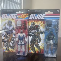 2024 GI Joe classified series retro Snow Serpent and Beach Head 