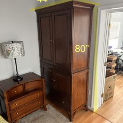 American Signature 2 Nightstands and Matching Armoire