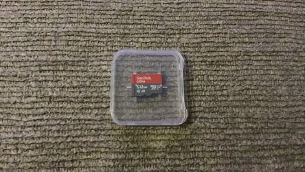 Micro SD card, Sandisk 512gb