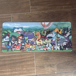 Pokemon desk mat