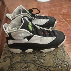 Nike Air Jordan 6 Rings GS 'He Got Game' 323419-008 Youth Size 7Y