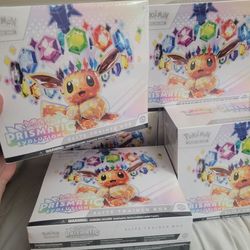 Pokemon Prismatic Evolutions Elite Trainer Box