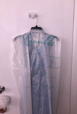 Blue long dress (prom dress etc) use how u like size small