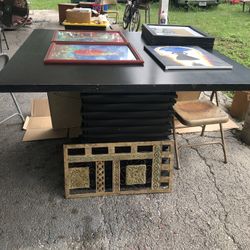 Dining Table And Buffet