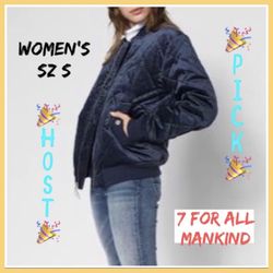 NWT Womens Designer 7 For All Mankind Jacket Sz:S