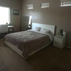 MALM IKEA QUEEN BED FRAME