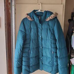 Ladies XL quilted Jacket.  Like New