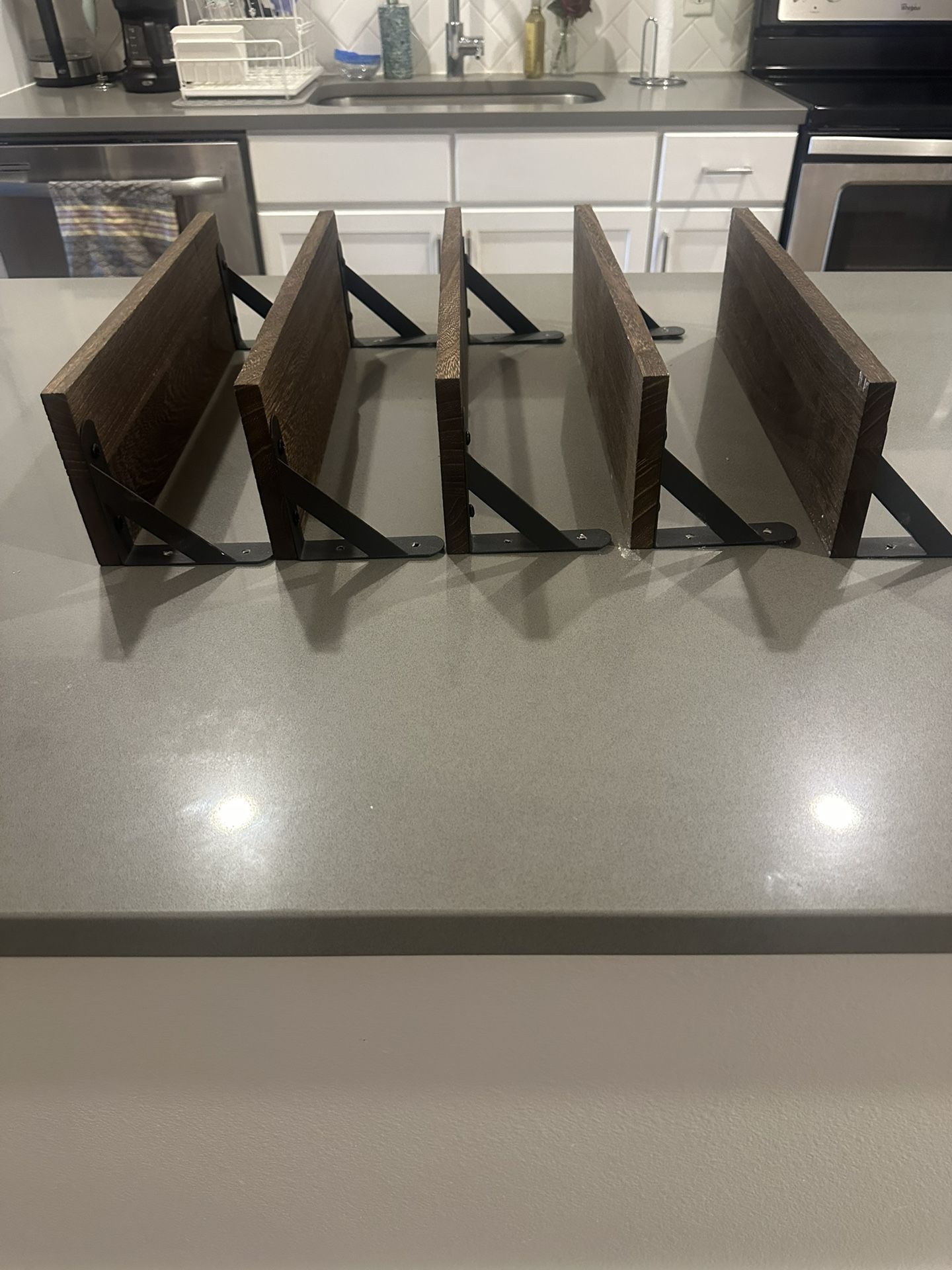 Wooden Shelves – Set A Five