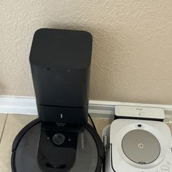 Irobot Roomba+ Trash Storage+ Braava Jet Mop