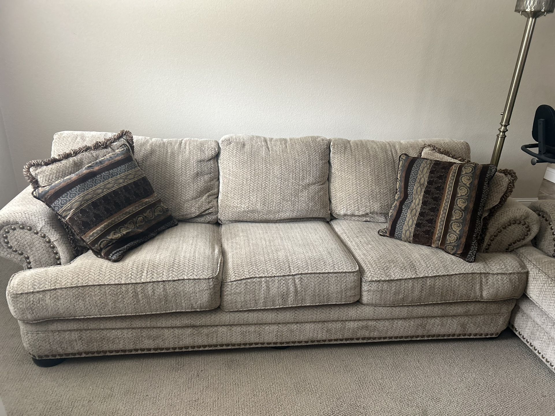 Beautiful Sofa And Love Seat