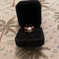 Rose Gold Adjustable Ring