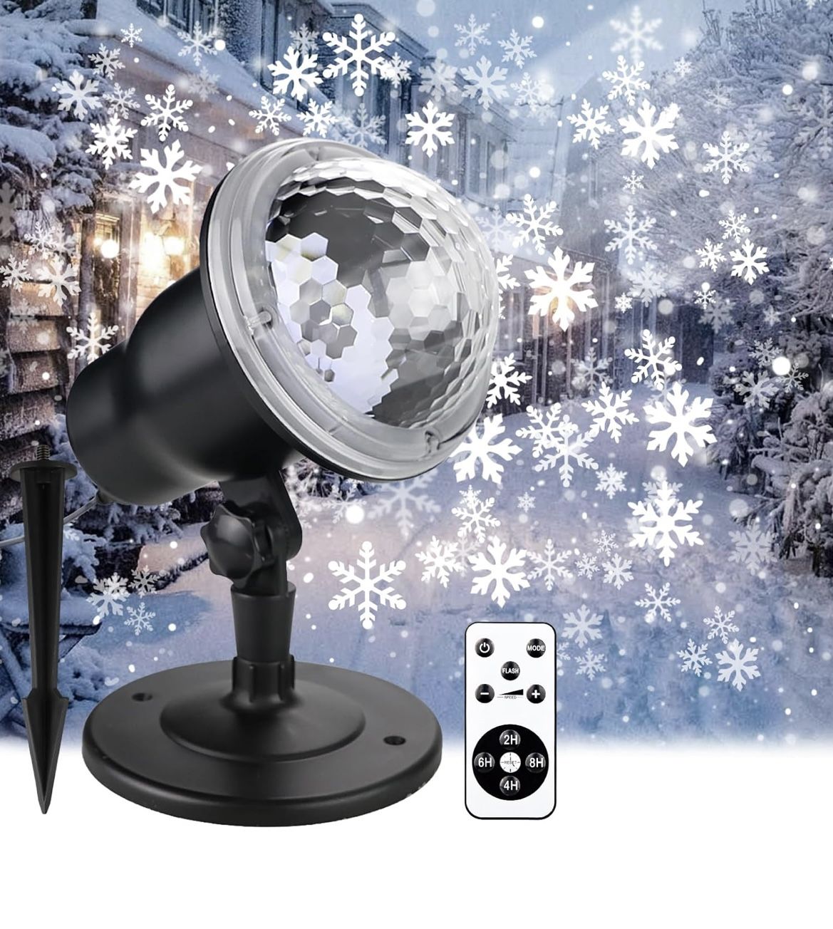 Snowflake Laser Light