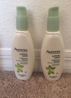 Aveeno brightening cleanser, 4$ each