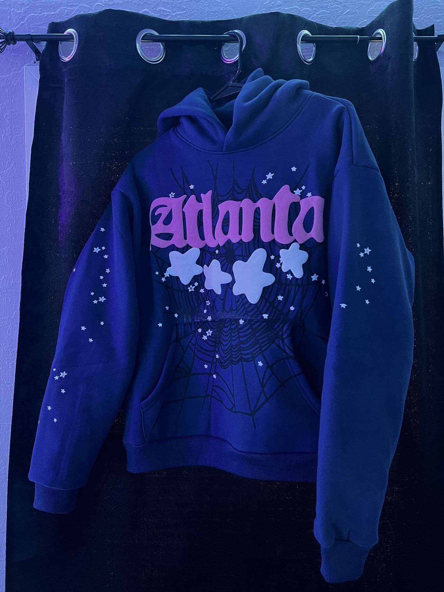 Navy Blue Atlanta hoodie