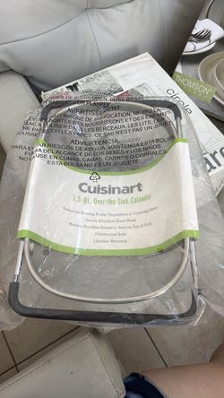 Colander 5.5 qt stainless steel
