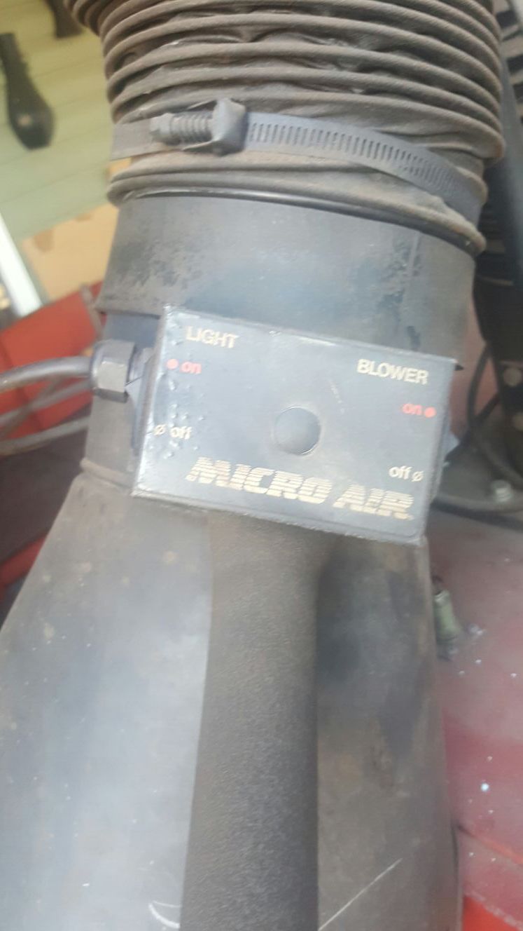 Metal Fab Inc Micro Aire Air Cleaner MC810 Industrial Auto Welding Manufacturing