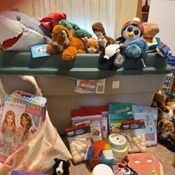 Kids Crafts, Games , Beannie Babies And More