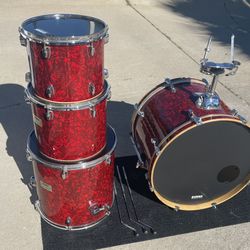 4 Piece Mapex Drums Only