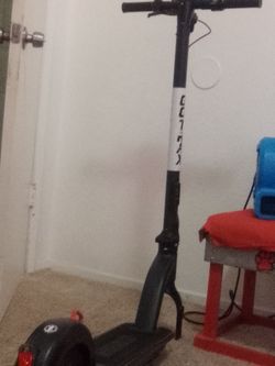 Two ebikes and a fridge