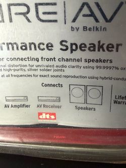 Belkin PureAV Speaker Cable $30