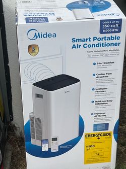 Midea 8,000 BTU Smart Portable Air Conditioner