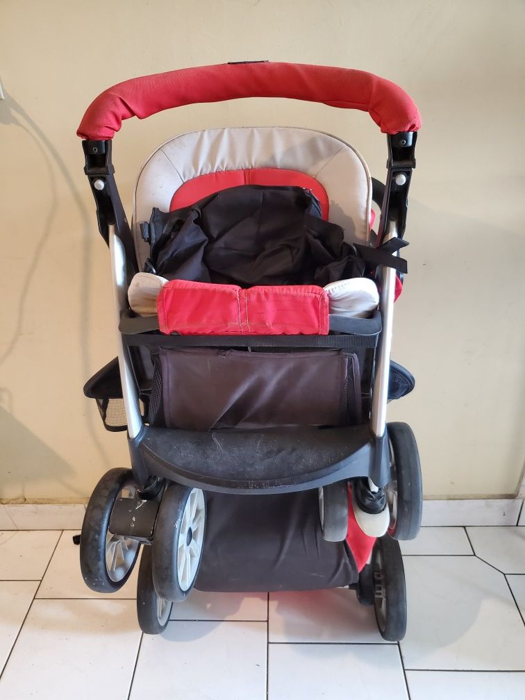 Chicco double seat stroller