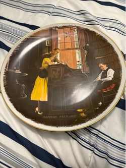 Norman Rockwell Plates
