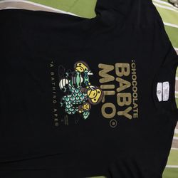 Bape, Baby Milo Shirt. Size M
