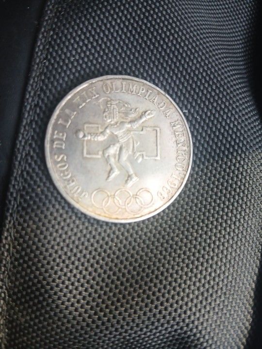 1968 Olympic Coin