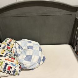 Crib And mattress 