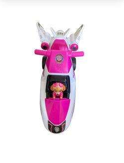 PAW Patrol Skye Fighter Jet Kids' Ride-On Vehicle with Lights