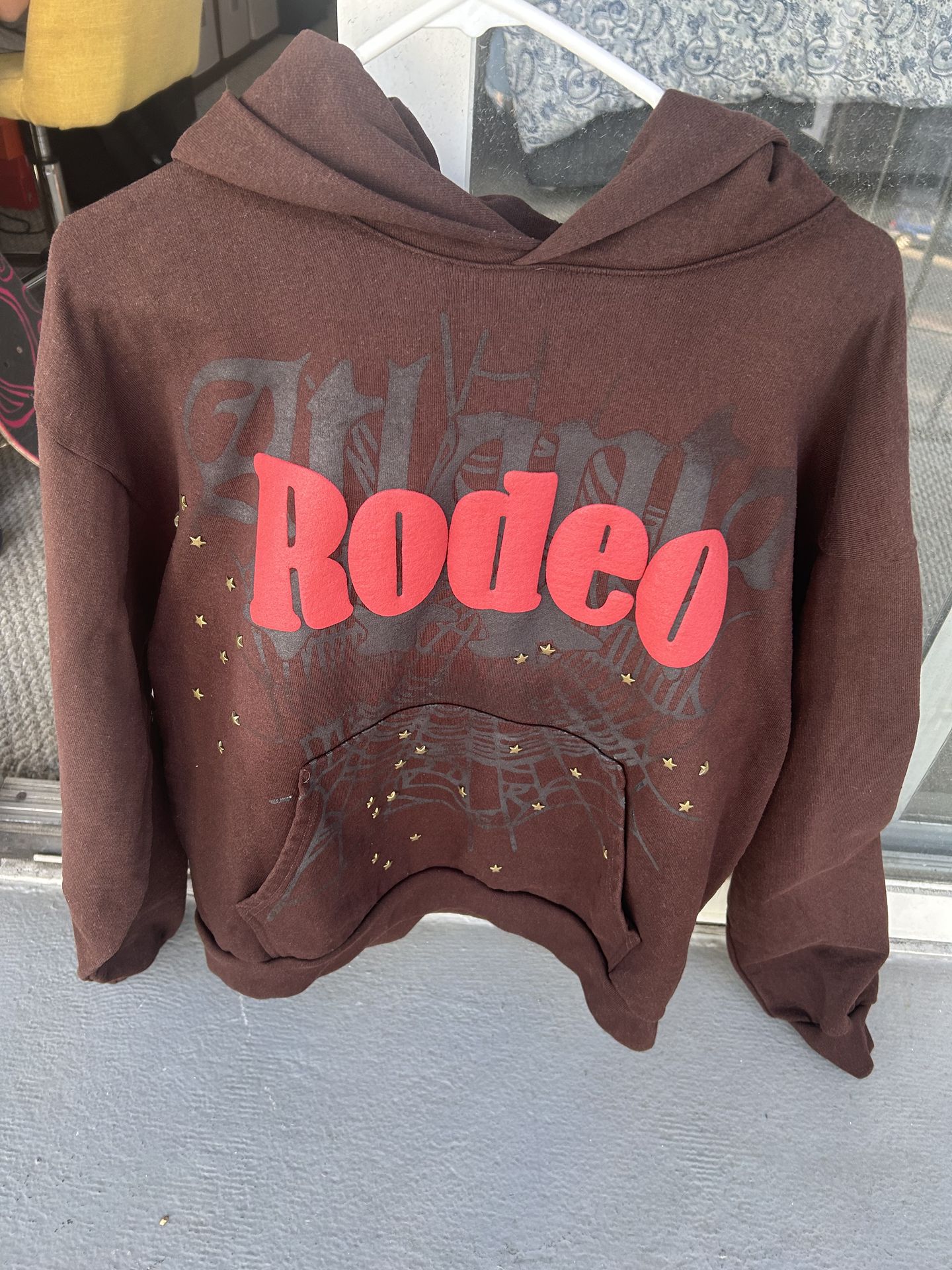 Days before rodeo spider hoodie size Medium