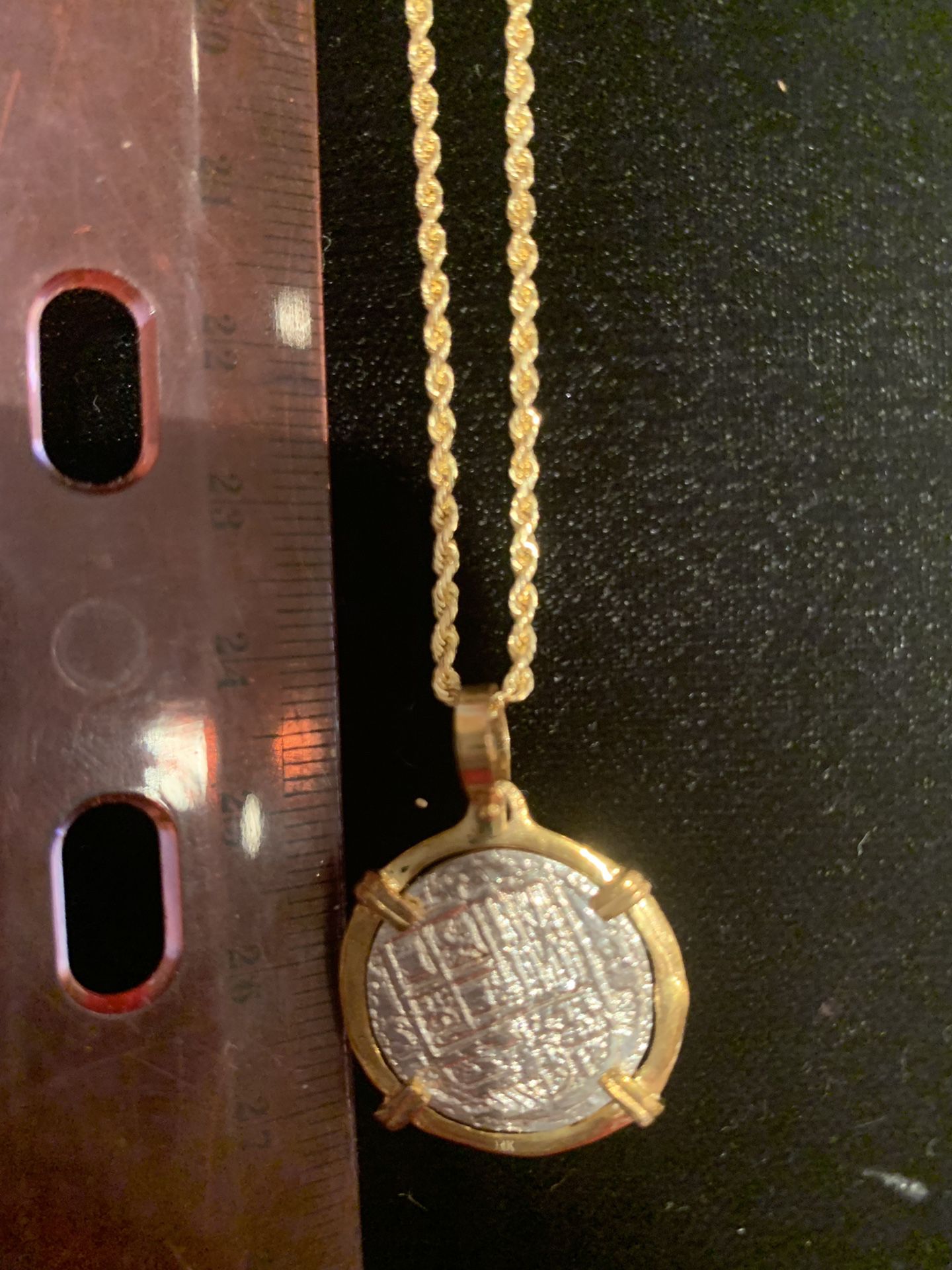 Atocha Coin with gold chain for Sale in Barnegat Township, NJ - OfferUp