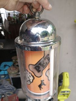 Vintage Mini Barber Pole - Pet / Dog Grooming Theme