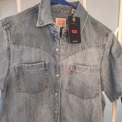 Levis Xs Denim Louisa Dress 