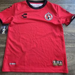Charly Club Tijuana Xolos 23/24 Home Futbol Soccer Jersey Youth Kids Medium (8-9Yrs)