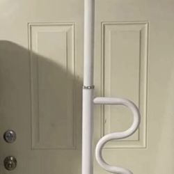 security Shower pole and grab bar