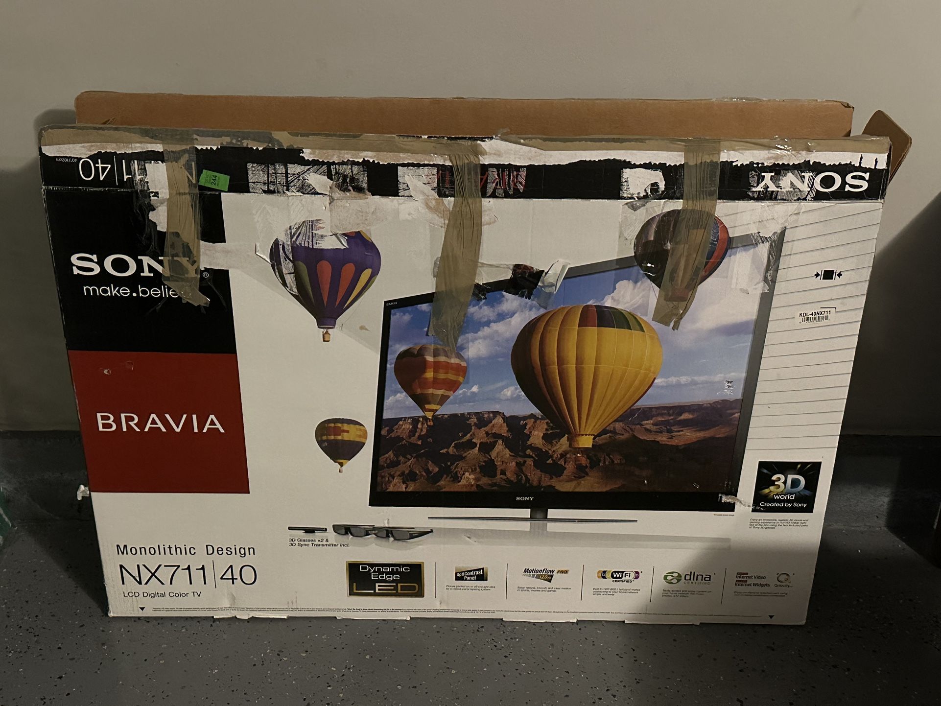 SONY NX711|40 LCD Digital Color TV