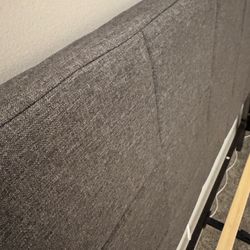 Queen size bed frame and mattress