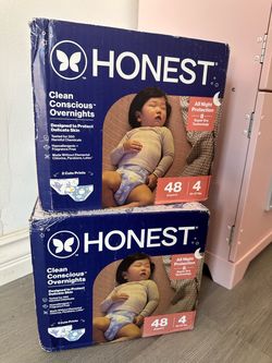 Honest Company diapers size 4 $20 box 📦
