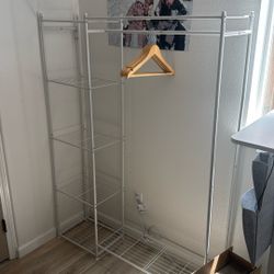 Clothing And Shoe Rack 