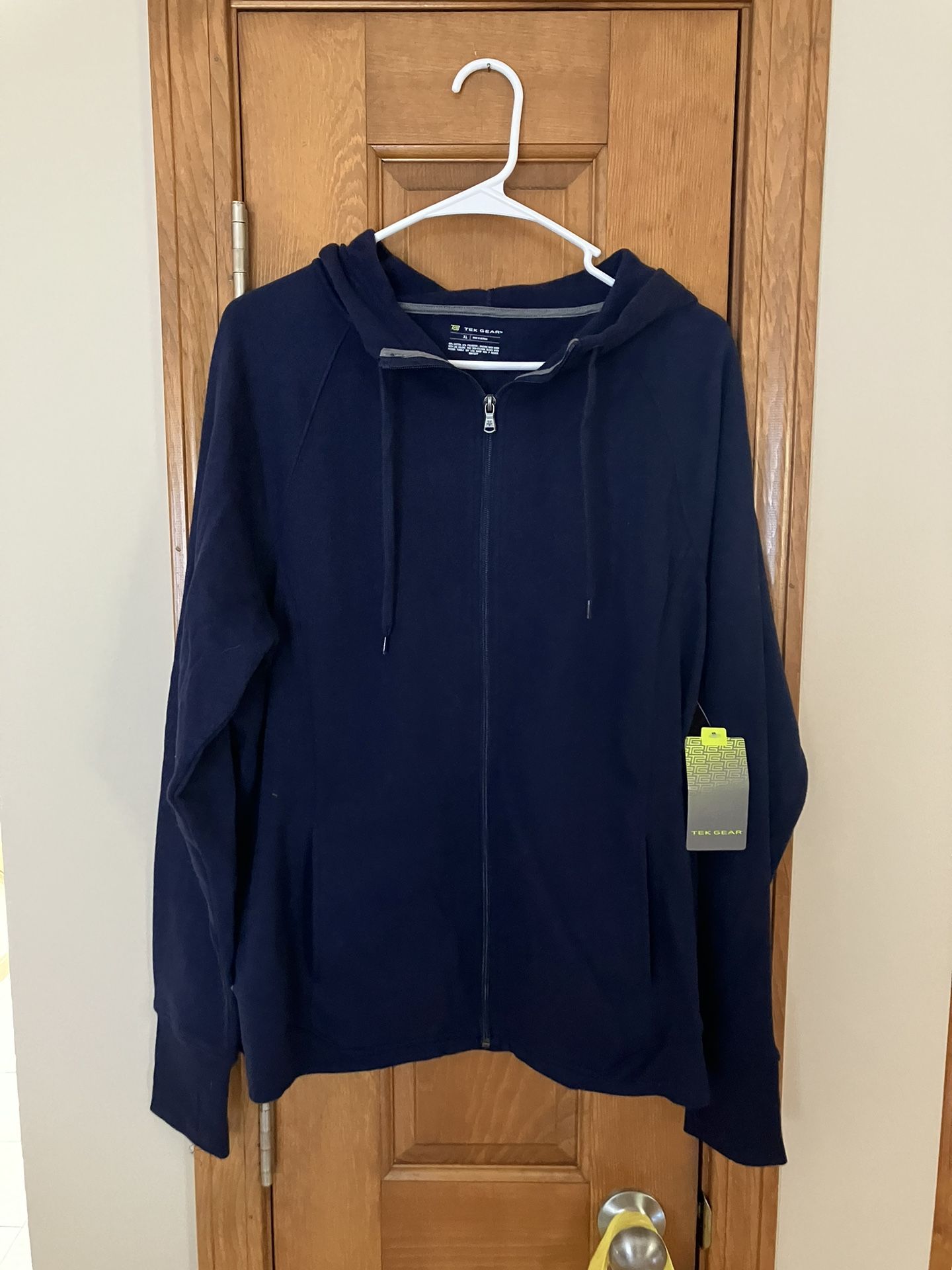 Navy Fleece Hoodie NWT